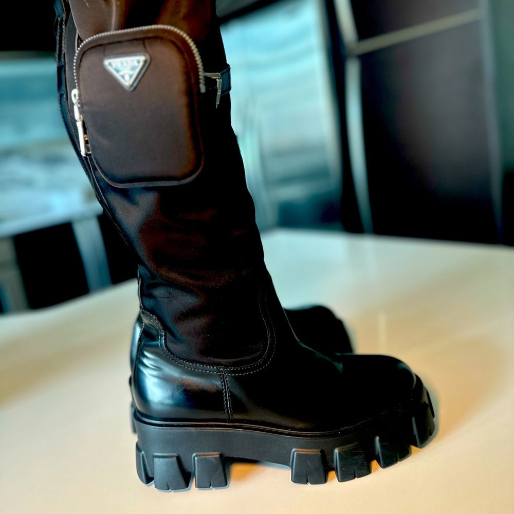 Prada tall boots